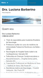 Mobile Screenshot of lucianabarberino.com